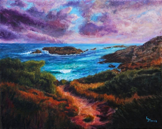 The Path — Original Acrylic Painting — 16 × 20 in